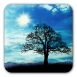 blue sky live wallpaper - free android application logo